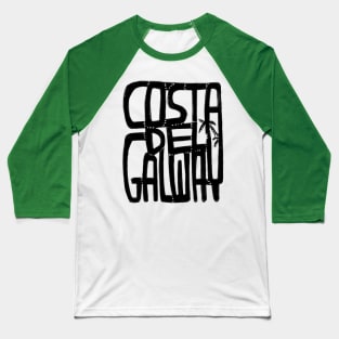 Galway Coast, Irish summer, funny Galway Baseball T-Shirt